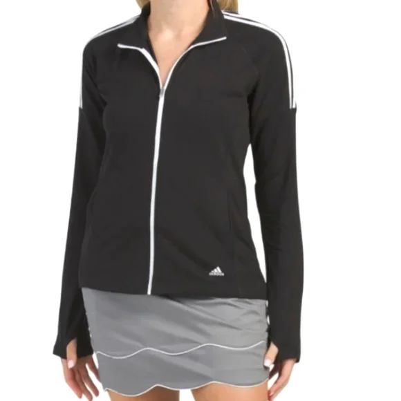 adidas Jackets Coats Adidas Golf Long Sleeve Front Zip